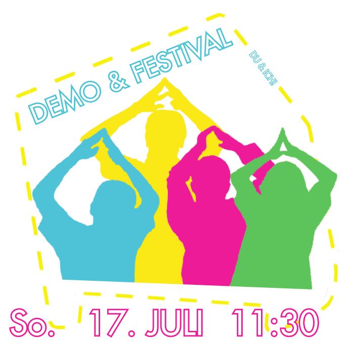 [Demo + Festival] Wir brauchen Platz! – Demo zum Festival | 17.07. | 11:30 | Start: Bockbrauerei, Ziel: Dragonerareal