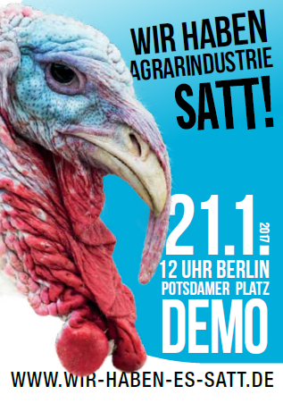 12.01. | 20:00 | FoodCoop Schinke09 mobilisiert für die “Wir-haben-Agrarindustrie-satt”-Demo am 21.01.