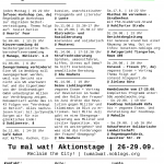 Monatsprogramm August 2019